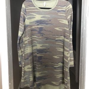 Z Supply Camo Dress-Size L. Never worn